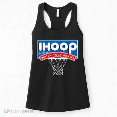 Ihoop I Hoop So Please Watch Your Ankles Classic Logo Women's Tank Top