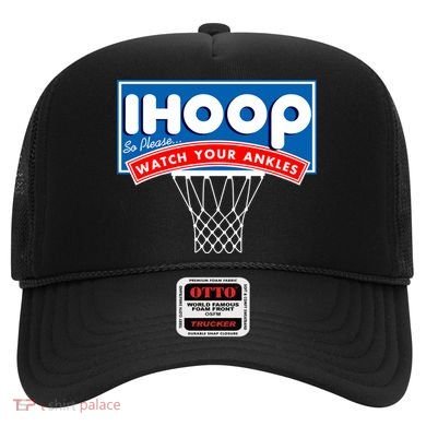 Ihoop I Hoop So Please Watch Your Ankles Classic Logo Hat