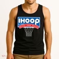 Ihoop I Hoop So Please Watch Your Ankles Classic Logo Tank Top thumb 3