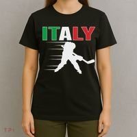 Italy Ice Hockey Fans Jersey Italian Hockey Team Supporter T-Shirt thumb 4