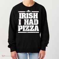 Irish I Had Another Pizza St St Patricks Day Women's Sweatshirt thumb 0
