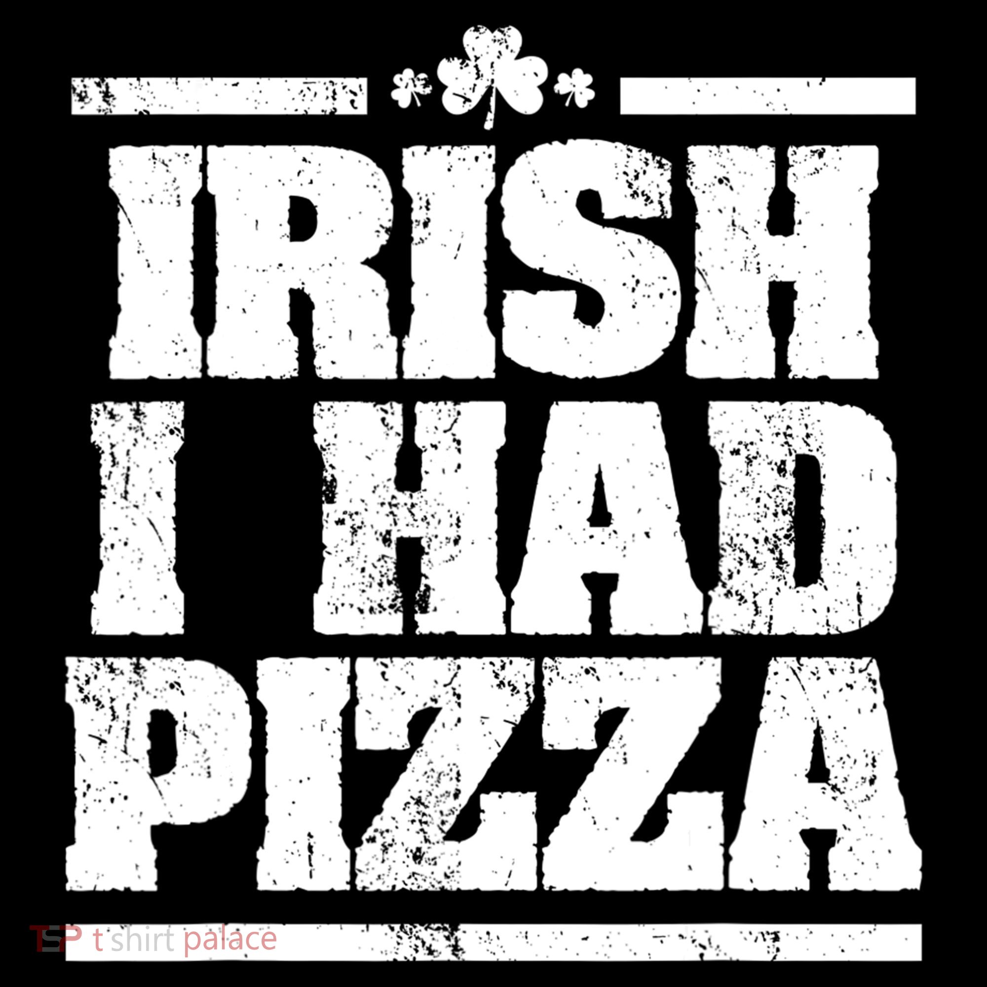 Irish I Had Another Pizza St St Patricks Day USA-Made Doggie Bandana