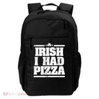 Irish I Had Another Pizza St St Patricks Day Backpack thumb 0