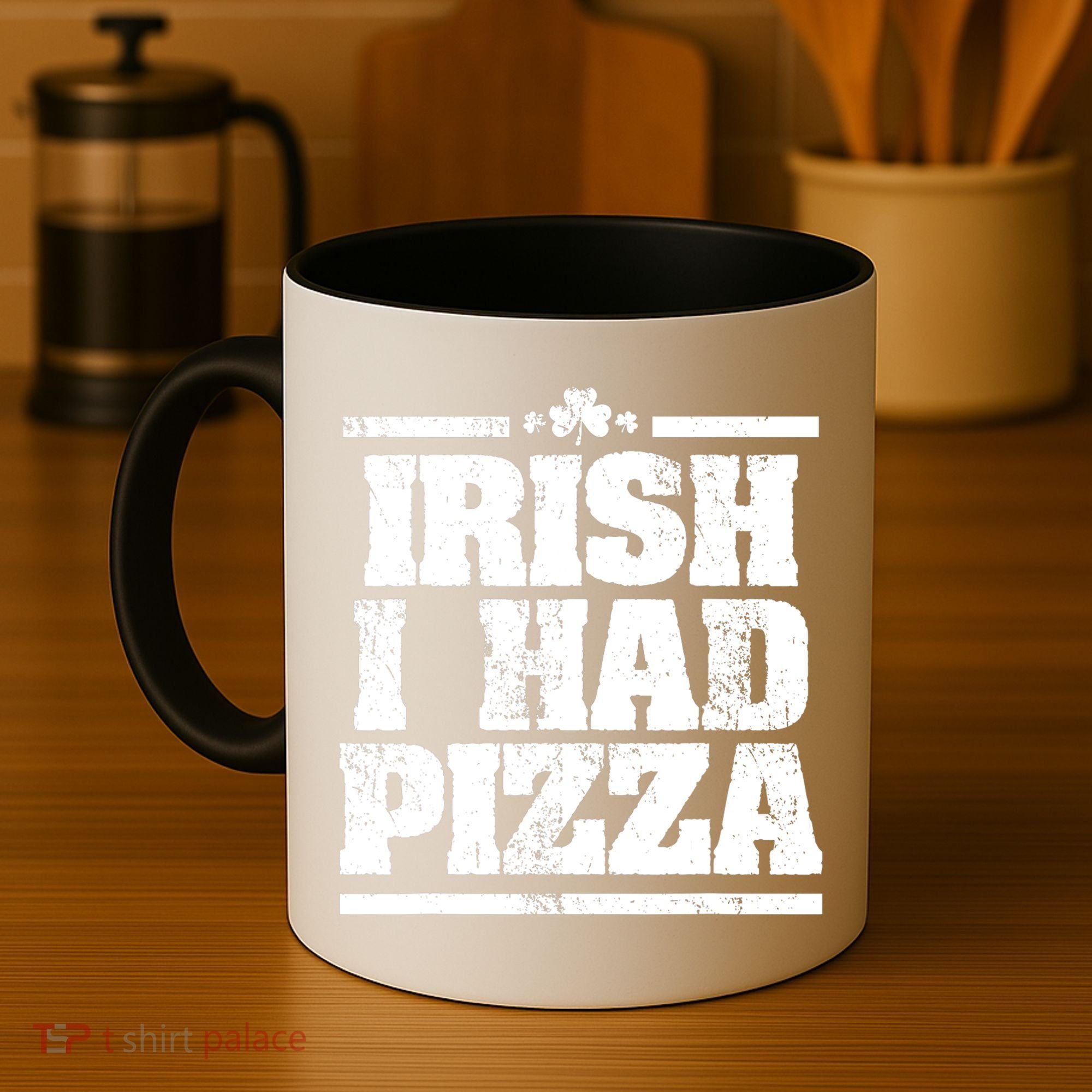 Irish I Had Another Pizza St St Patricks Day Coffee Mug