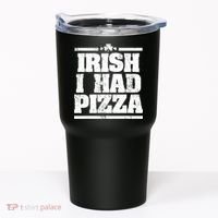 Irish I Had Another Pizza St St Patricks Day Tumbler thumb 0
