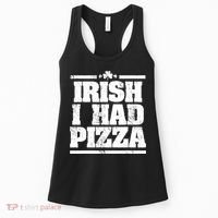 Irish I Had Another Pizza St St Patricks Day Women's Tank Top thumb 0