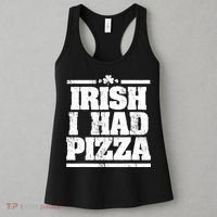 Irish I Had Another Pizza St St Patricks Day Women's Tank Top thumb 3