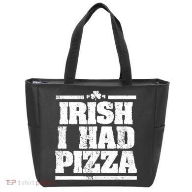 Irish I Had Another Pizza St St Patricks Day Tote Bag