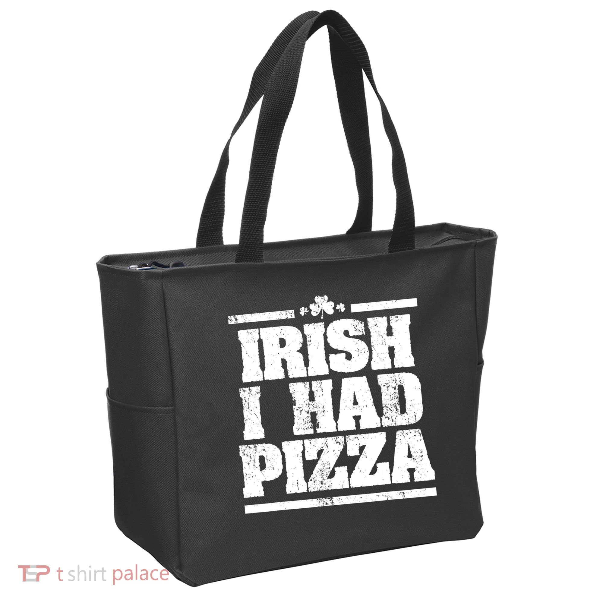 Irish I Had Another Pizza St St Patricks Day Tote Bag