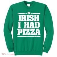 Irish I Had Another Pizza St St Patricks Day Sweatshirt thumb 0