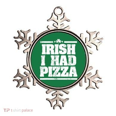 Irish I Had Another Pizza St St Patricks Day Ornament