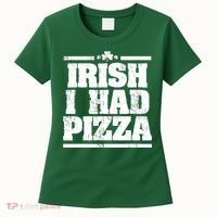 Irish I Had Another Pizza St St Patricks Day Women's T-Shirt thumb 0