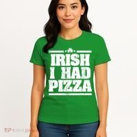 Irish I Had Another Pizza St St Patricks Day Women's T-Shirt thumb 4