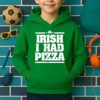 Irish I Had Another Pizza St St Patricks Day Kids Hoodie thumb 2