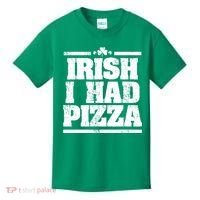 Irish I Had Another Pizza St St Patricks Day Kids T-Shirt thumb 0