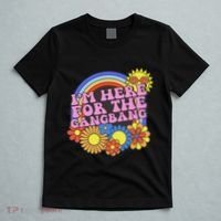Inappropriate IM Here For The Gangbang Embarassing Adult T-Shirt thumb 5