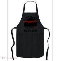 Is It Heaven No It's Iowa Baseball Lover Apron thumb 0