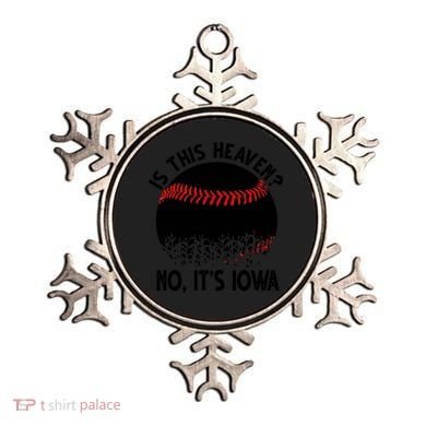 Is It Heaven No It's Iowa Baseball Lover Ornament