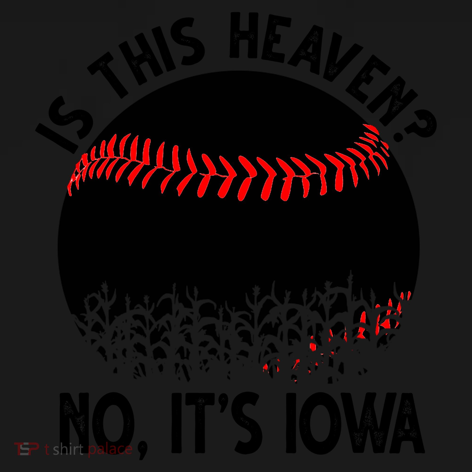 Is It Heaven No It's Iowa Baseball Lover Ornament