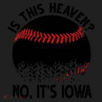 Is It Heaven No It's Iowa Baseball Lover Hat thumb 2