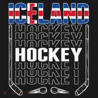 Iceland Ice Hockey Fans Jersey Icelandic Flag Hockey Stick Women's Tank Top thumb 5