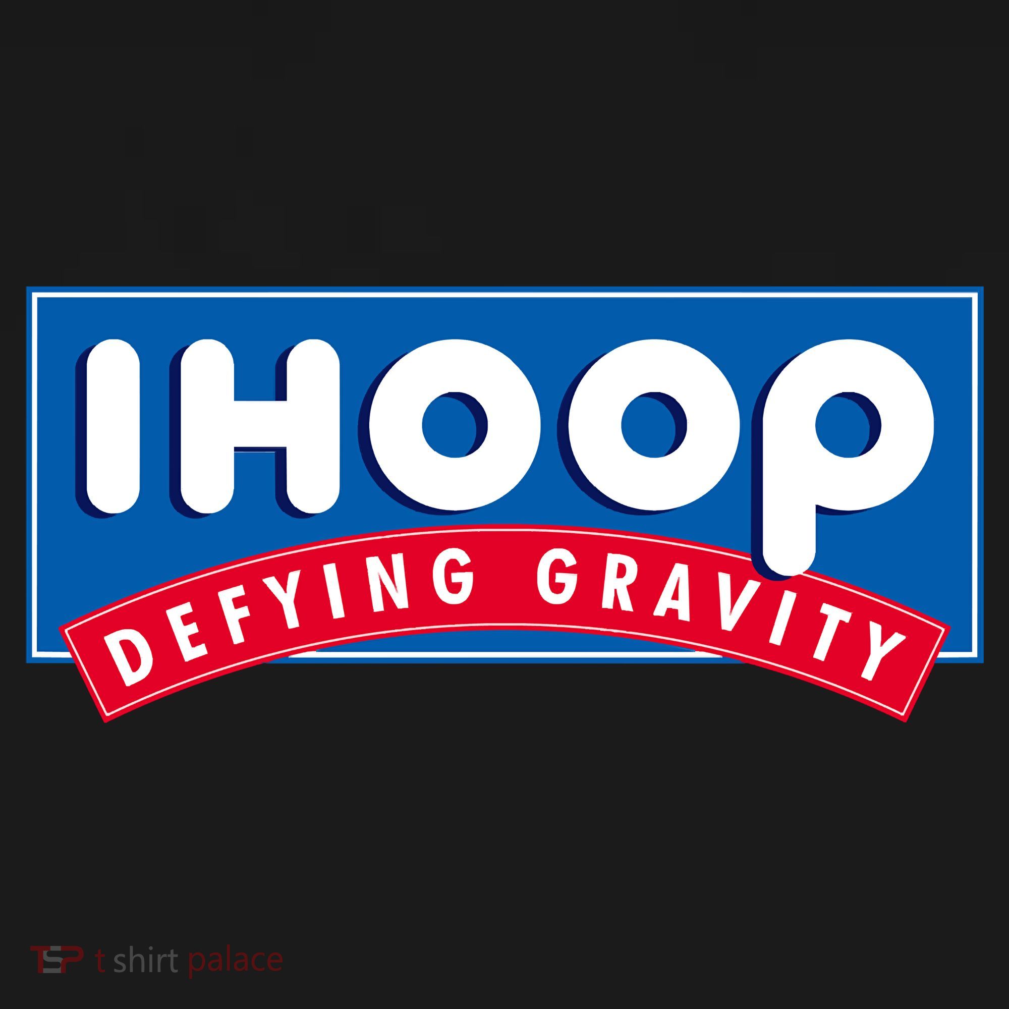 Ihoop I Hoop Defying Gravity Basketball & Basketballer T-Shirt
