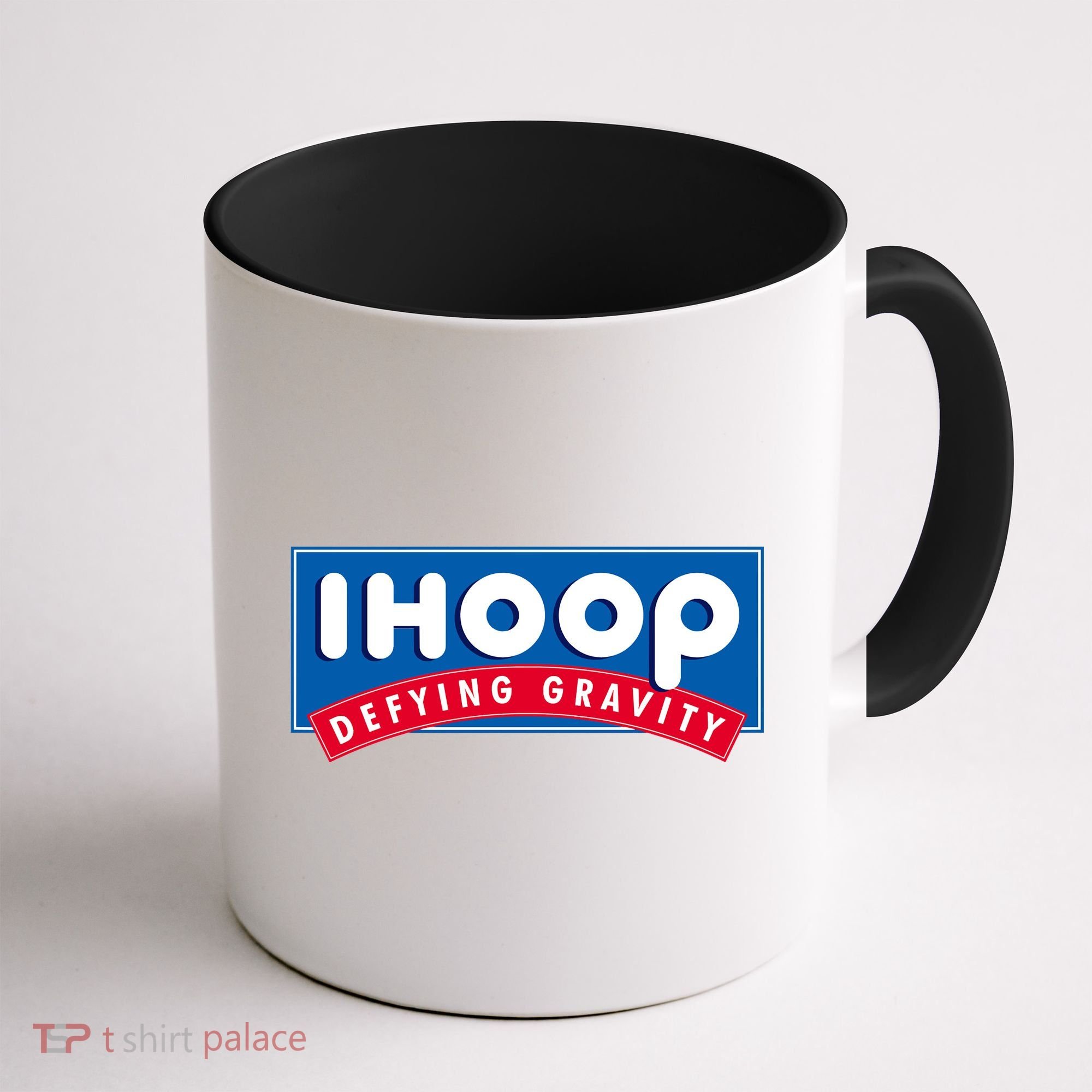 Ihoop I Hoop Defying Gravity Basketball & Basketballer Coffee Mug