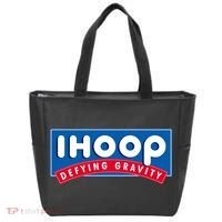 Ihoop I Hoop Defying Gravity Basketball & Basketballer Tote Bag thumb 0
