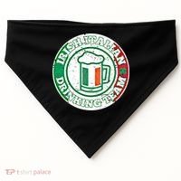 Irish Italian Ing Team Italy Flag St Patrick Humor Gift Cool Gift USA-Made Doggie Bandana thumb 0