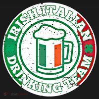 Irish Italian Ing Team Italy Flag St Patrick Humor Gift Cool Gift Backpack thumb 2