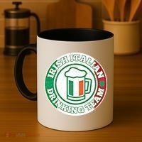 Irish Italian Ing Team Italy Flag St Patrick Humor Gift Cool Gift Coffee Mug thumb 4