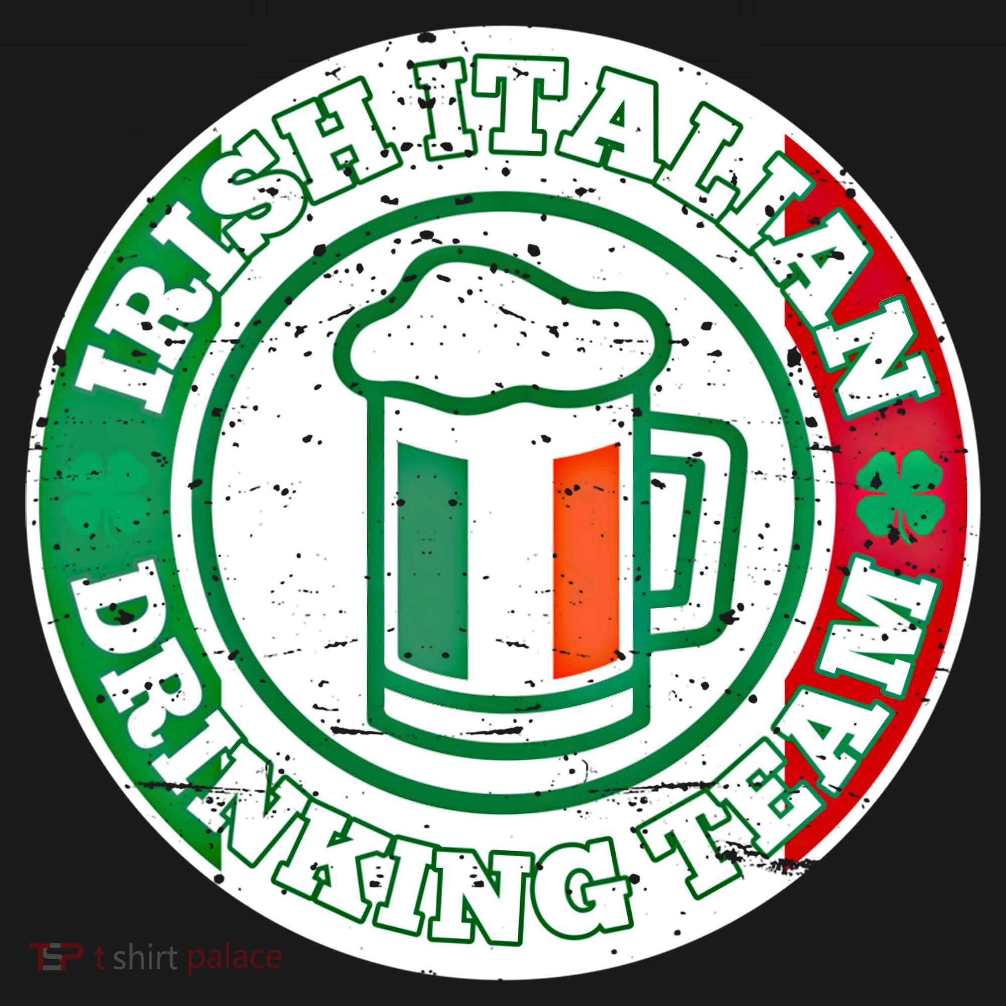 Irish Italian Ing Team Italy Flag St Patrick Humor Gift Cool Gift Ornament