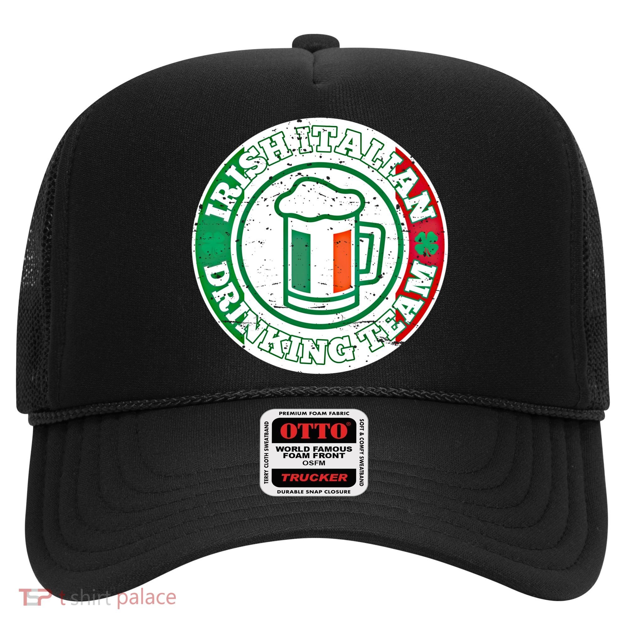 Irish Italian Ing Team Italy Flag St Patrick Humor Gift Cool Gift Hat