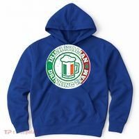Irish Italian Ing Team Italy Flag St Patrick Humor Gift Cool Gift Hoodie thumb 0