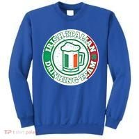 Irish Italian Ing Team Italy Flag St Patrick Humor Gift Cool Gift Sweatshirt thumb 0