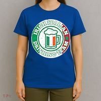 Irish Italian Ing Team Italy Flag St Patrick Humor Gift Cool Gift T-Shirt thumb 4