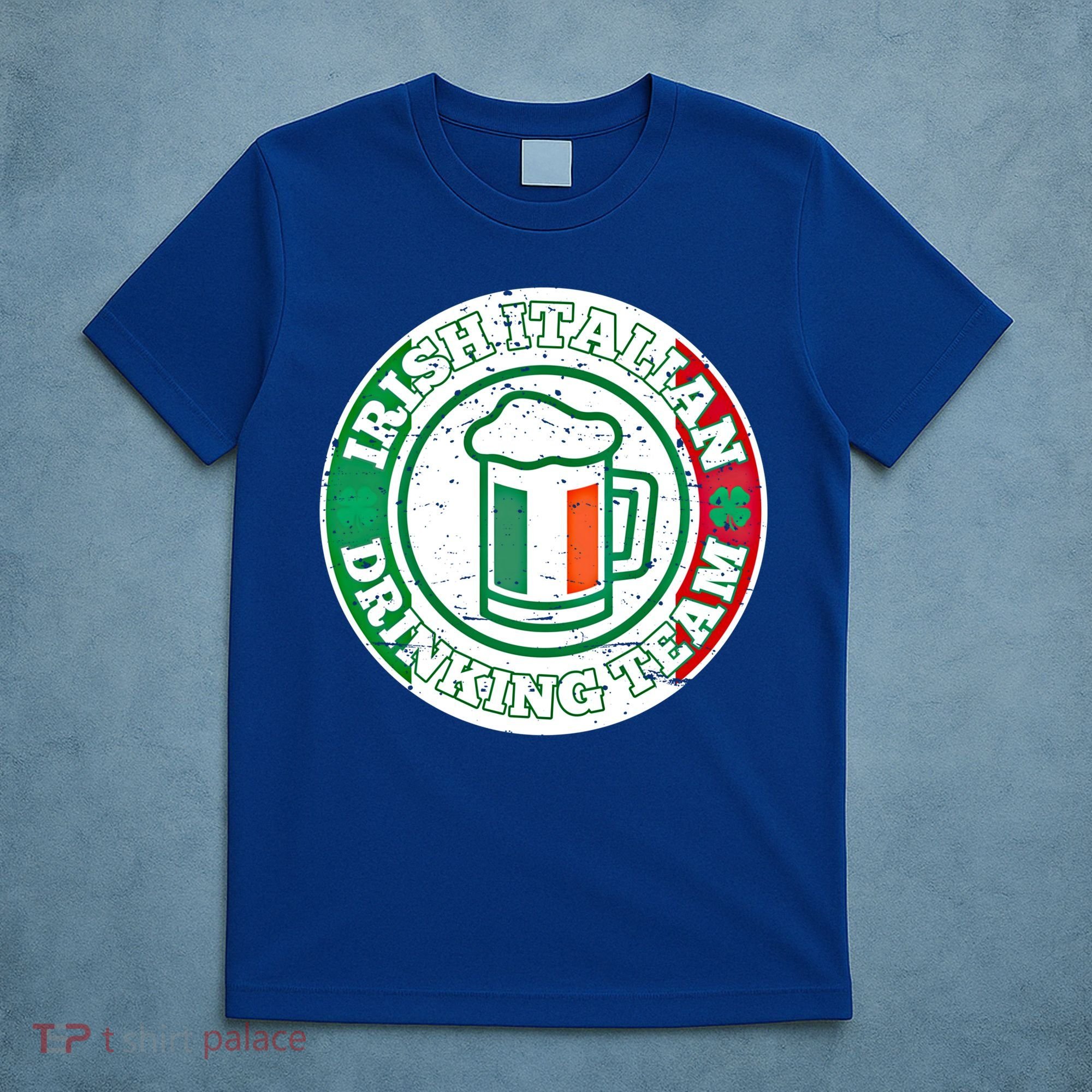 Irish Italian Ing Team Italy Flag St Patrick Humor Gift Cool Gift T-Shirt