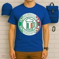 Irish Italian Ing Team Italy Flag St Patrick Humor Gift Cool Gift T-Shirt thumb 6