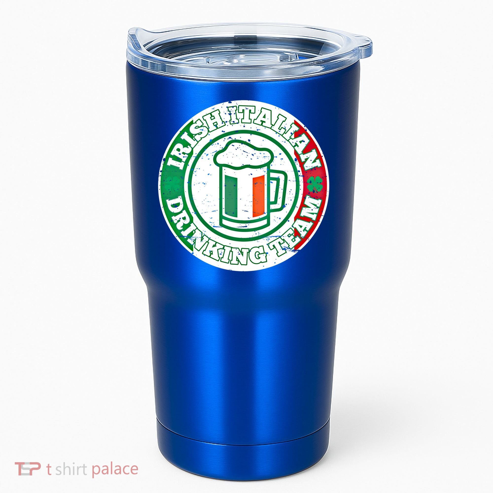 Irish Italian Ing Team Italy Flag St Patrick Humor Gift Cool Gift Tumbler