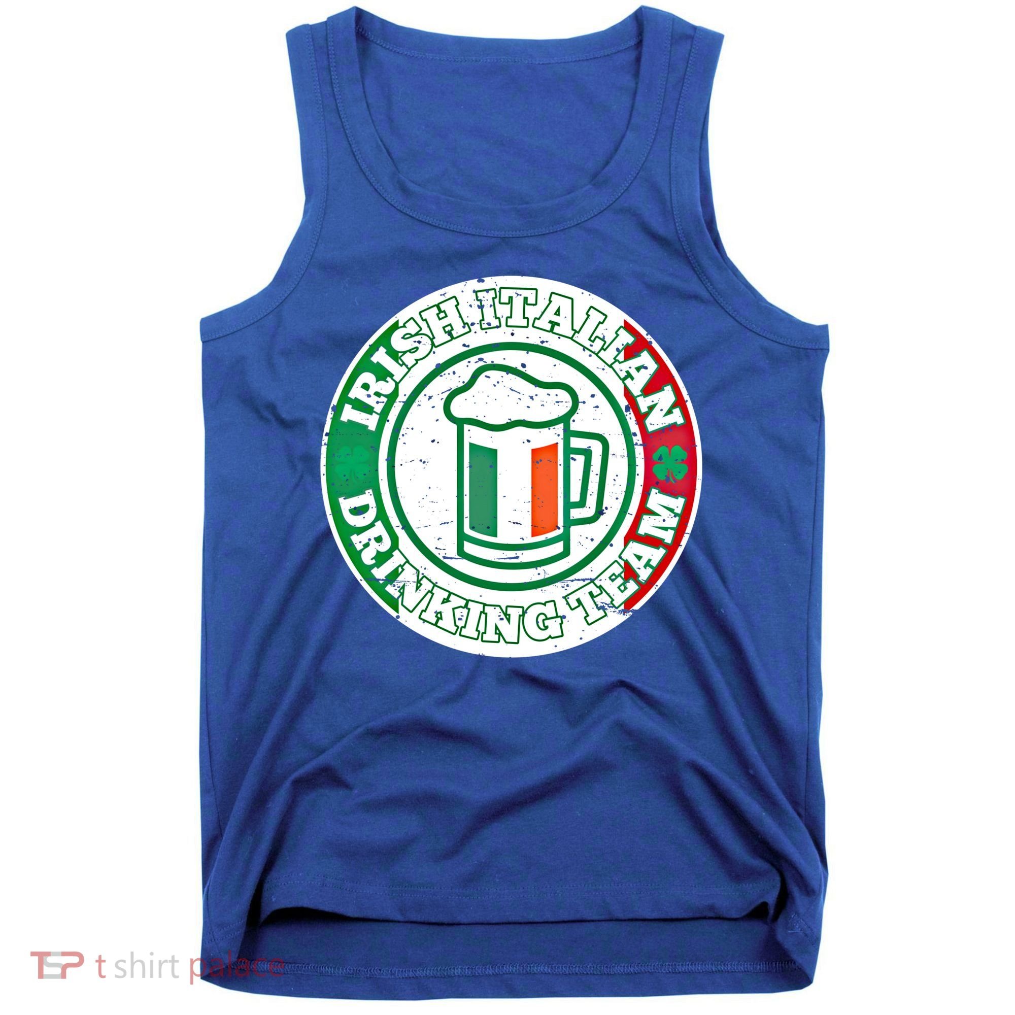 Irish Italian Ing Team Italy Flag St Patrick Humor Gift Cool Gift Tank Top
