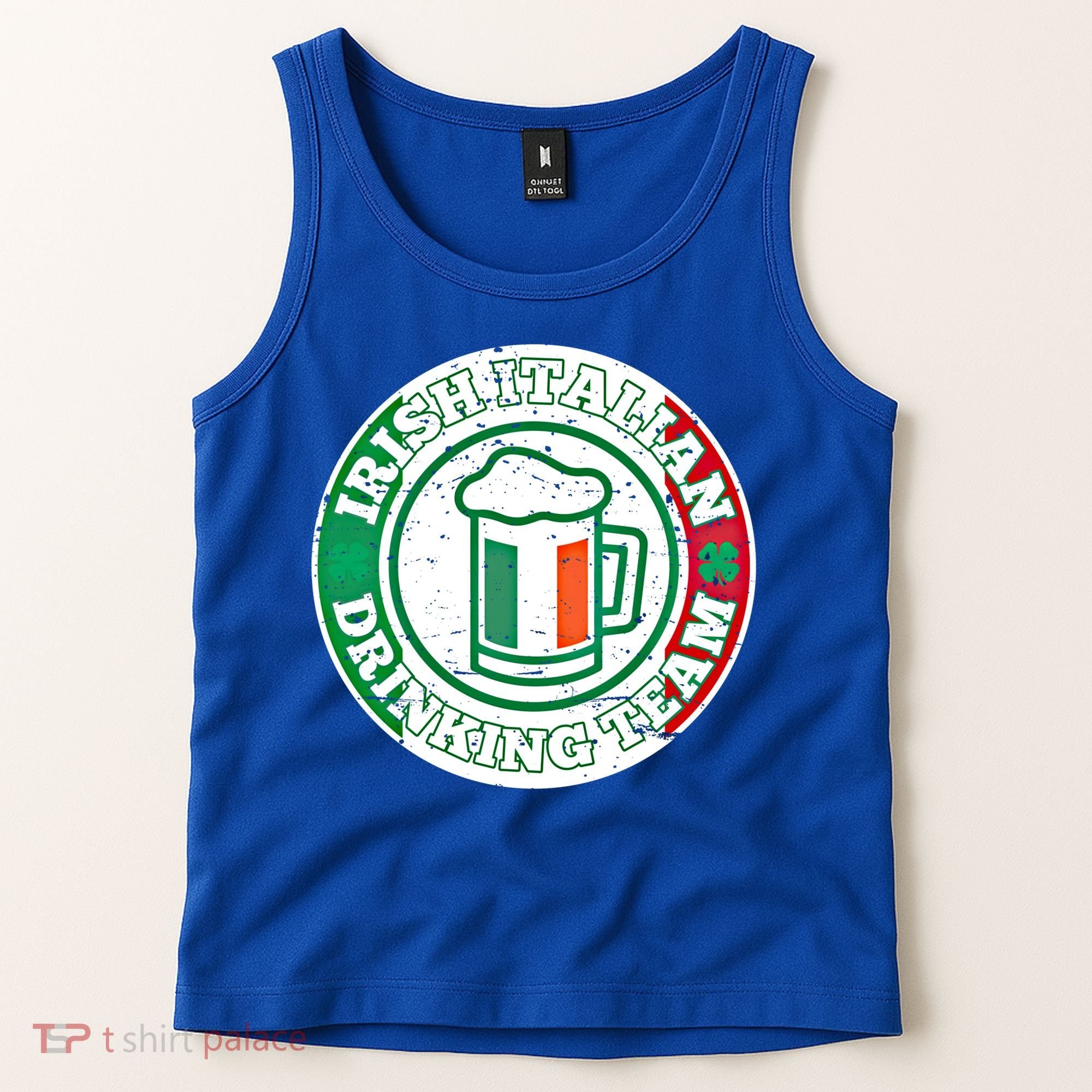 Irish Italian Ing Team Italy Flag St Patrick Humor Gift Cool Gift Tank Top