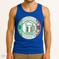 Irish Italian Ing Team Italy Flag St Patrick Humor Gift Cool Gift Tank Top thumb 3