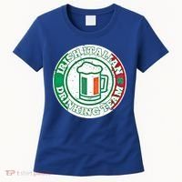 Irish Italian Ing Team Italy Flag St Patrick Humor Gift Cool Gift Women's T-Shirt thumb 0