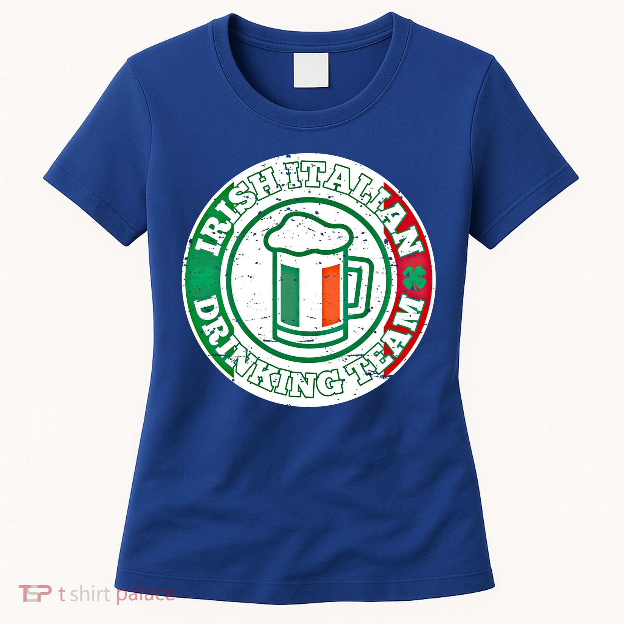 Irish Italian Ing Team Italy Flag St Patrick Humor Gift Cool Gift Women's T-Shirt