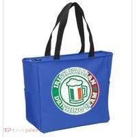 Irish Italian Ing Team Italy Flag St Patrick Humor Gift Cool Gift Tote Bag thumb 2