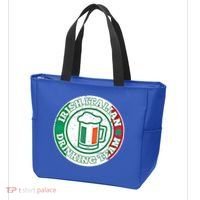 Irish Italian Ing Team Italy Flag St Patrick Humor Gift Cool Gift Tote Bag thumb 3