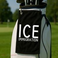Ice Immigration Golf Towel thumb 2
