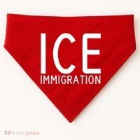 Ice Immigration USA-Made Doggie Bandana thumb 0
