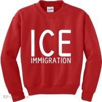 Ice Immigration Kids Sweatshirt thumb 0
