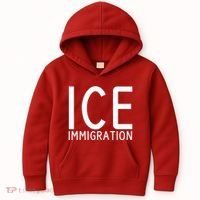 Ice Immigration Kids Hoodie thumb 0